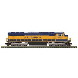 Click here to learn more about the M.T.H. Electric Trains O-27 SD70Mac w/PS3 Hi-Rail, ARR #4002.