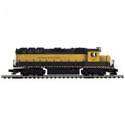 Click here to learn more about the M.T.H. Electric Trains O-27 GP40 w/PS3 Hi-Rail, NYS&W #3040.