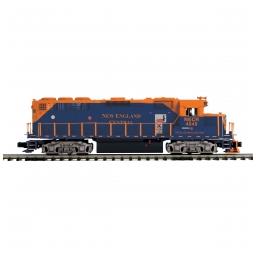 Click here to learn more about the M.T.H. Electric Trains O-27 GP40 w/PS3 Hi-Rail, New England Central #4048.