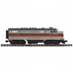 Click here to learn more about the M.T.H. Electric Trains O-27 F7 A w/PS3 Hi-Rail, EL #6361.