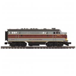 Click here to learn more about the M.T.H. Electric Trains O-27 F7 A Dummy Hi-Rail, EL #6341.