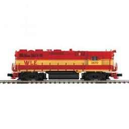 Click here to learn more about the M.T.H. Electric Trains O Scale GP35 High Hood w/PS3, W&LE #2679.