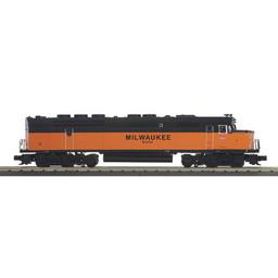 Click here to learn more about the M.T.H. Electric Trains O-27 FP45 w/PS3, MILW.