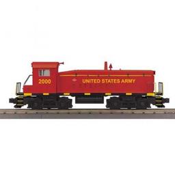 Click here to learn more about the M.T.H. Electric Trains O-27 SW8 w/PS3,  USARM #2000.