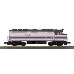 Click here to learn more about the M.T.H. Electric Trains O-27 F40 w/PS3, Amtrak #90229.