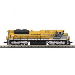 Click here to learn more about the M.T.H. Electric Trains O-27 Imperial SD70ACe w/PS3, EMD Demo #1201.