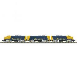 Click here to learn more about the M.T.H. Electric Trains O-27 F3 A/B/A w/PS3, ARR #1506.
