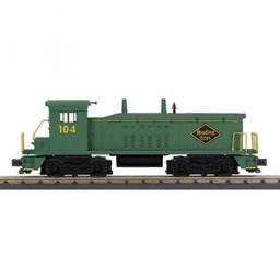 Click here to learn more about the M.T.H. Electric Trains O-27 NW-2 w/PS3, RDG #104.