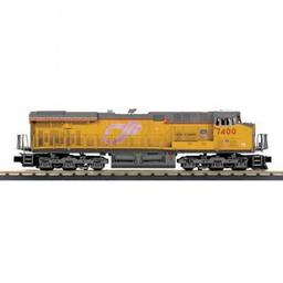 Click here to learn more about the M.T.H. Electric Trains O-27 Imperial ES44AC w/PS3, UP #7400.