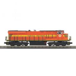 Click here to learn more about the M.T.H. Electric Trains O-27 Imperial ES44AC w/PS3, NS #8114.