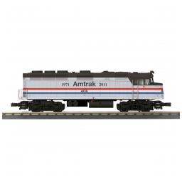 Click here to learn more about the M.T.H. Electric Trains O-27 F40 w/PS3, Amtrak #406.