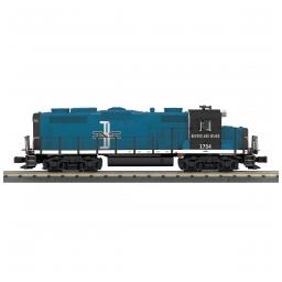 Click here to learn more about the M.T.H. Electric Trains O-27 GP-20 w/PS3, B&M #1754.