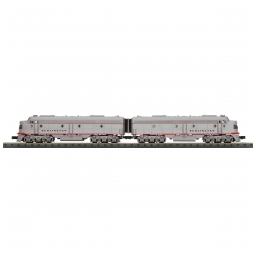 Click here to learn more about the M.T.H. Electric Trains O-27 E-8 A/A w/PS3, CB&Q #9937A.