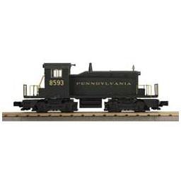 Click here to learn more about the M.T.H. Electric Trains O-27 SW-1 Switcher w/PS3, PRR #8593.