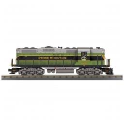 Click here to learn more about the M.T.H. Electric Trains O-27 GP7 w/PS3, Stone Mountain Railroad #5896.