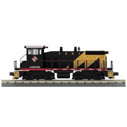Click here to learn more about the M.T.H. Electric Trains O-27 SW1500 w/PS3, CTN #1501.