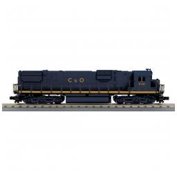 Click here to learn more about the M.T.H. Electric Trains O-27 C630 w/PS3, C&O #2101.