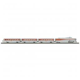 Click here to learn more about the M.T.H. Electric Trains O-27 Aerotrain Passenger Set w/PS3, RI #3.
