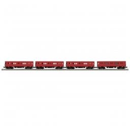 Click here to learn more about the M.T.H. Electric Trains O-27 R-12 w/PS3, MTA/Red #5725 (4).