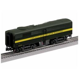 Click here to learn more about the Lionel O BTO FB-2 powered, C&NW.