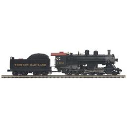 Click here to learn more about the M.T.H. Electric Trains O Hi-Rail 2-10-0 Russian Decapod w/PS3, WM #1105.