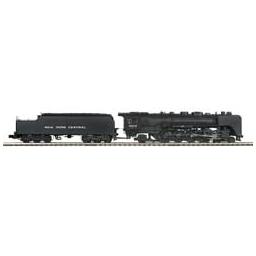 Click here to learn more about the M.T.H. Electric Trains O Hi-Rail 4-8-2 L-3c Mohawk w/PS3, NYC #3056.