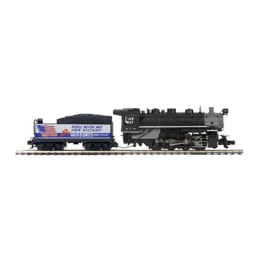 M.T.H. Electric Trains O Hi-Rail 0-8-0 w/PS3, KCS #1025