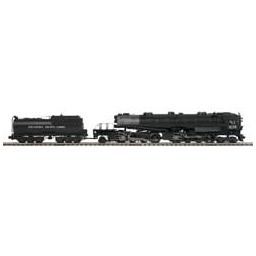 Click here to learn more about the M.T.H. Electric Trains O Hi-Rail 4-8-8-2 AC6 Cab Forward w/PS3, SP #4133.