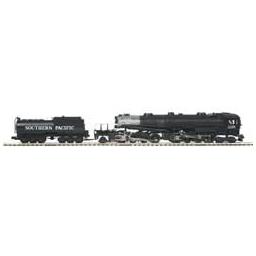 Click here to learn more about the M.T.H. Electric Trains O Hi-Rail 4-8-8-2 AC6 Cab Forward w/PS3, SP #4129.