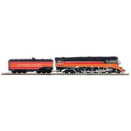 Click here to learn more about the M.T.H. Electric Trains O Hi-Rail 4-8-4 GS-4 w/PS3, SP #4449.