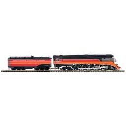 Click here to learn more about the M.T.H. Electric Trains O Hi-Rail 4-8-4GS-4 w/PS3, SP Lines #4449.