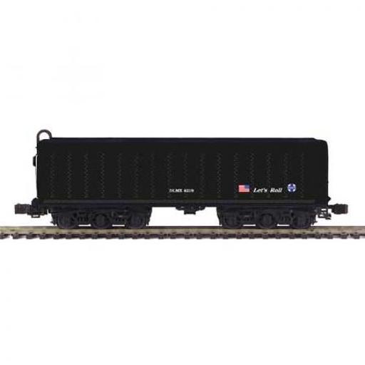 M.T.H. Electric Trains O Hi-Rail Auxiliary Water Tender III, FRDM/Black