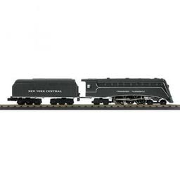 Click here to learn more about the M.T.H. Electric Trains O-27 4-6-4 Commodore Hudson w/PS3, NYC/Gray.