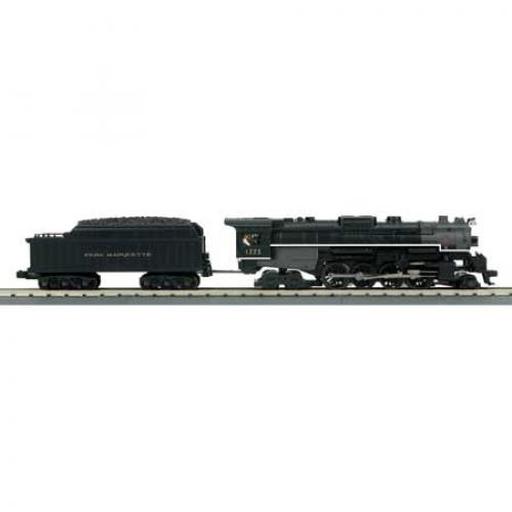 M.T.H. Electric Trains O-27 Imperial 2-8-4 Bershire w/PS3, PM #1223