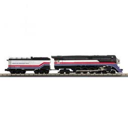 Click here to learn more about the M.T.H. Electric Trains O-27 Imperial 4-8-4 GS-4 w/PS3, American Freedom.