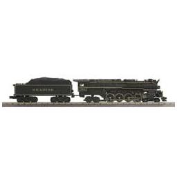 Click here to learn more about the M.T.H. Electric Trains O-27 Imperial 4-8-4 J w/PS3, RDG #2102.