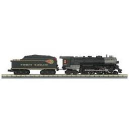 Click here to learn more about the M.T.H. Electric Trains O-27 Imperial 4-6-4 Hudson w/PS3, WM #1412.