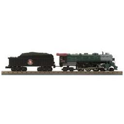Click here to learn more about the M.T.H. Electric Trains O-27 Imperial 4-6-4 Hudson w/PS3, GN #1376.