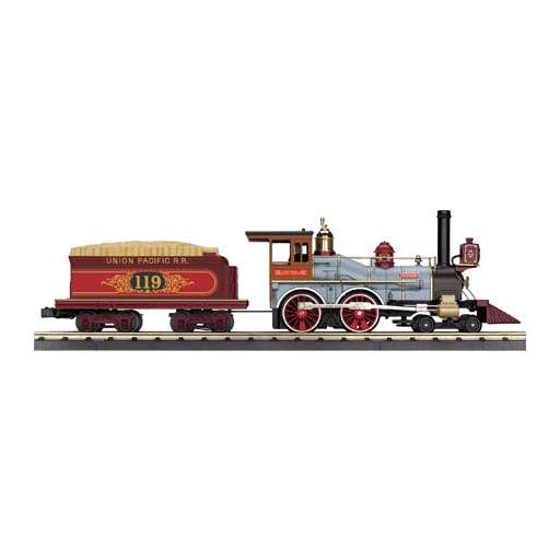 M.T.H. Electric Trains O-27 4-4-0 w/PS3, UP #119