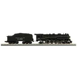 Click here to learn more about the M.T.H. Electric Trains O-27 4-8-2 L-3 Mohawk w/PS3, USARM #506.