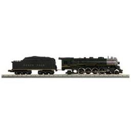 Click here to learn more about the M.T.H. Electric Trains O-27 4-8-2 L-3 Mohawk w/PS3, North Pole #2500.