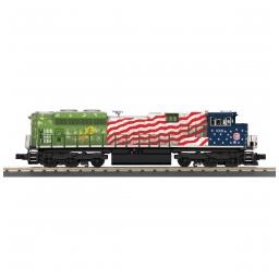 Click here to learn more about the M.T.H. Electric Trains O-27 Imperial SD70ACe w/PS3, KCS.