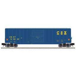 Click here to learn more about the Atlas O, LLC O Trainman 50''6" ACF Box, CSX.
