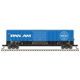 Click here to learn more about the Atlas O, LLC O Trainman 50''6" Box, Pan Am/MEC.