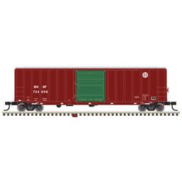 Click here to learn more about the Atlas Model Railroad O Trainman 50''6" ACF Box, BNSF (3R).