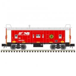 Click here to learn more about the Atlas O, LLC O Trainman Bay Window Caboose,NS/Sthn Heritage(2R).