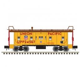 Click here to learn more about the Atlas O, LLC O Trainman Bay Window Caboose, UP/Steam Train (2R).