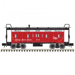 Click here to learn more about the Atlas O, LLC O Trainman Bay Window Caboose, NKP (2R).