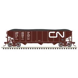 Click here to learn more about the Atlas O, LLC O Trainman 70-Ton 9-Panel Hopper, CN.