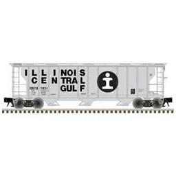 Click here to learn more about the Atlas O, LLC O Trainman 3-Bay PS-2 Covered Hopper, Undelettered.